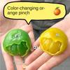 Peeling Orange Color-changing Squeeze Toys Strawberry Simulation Mango Squeeze Toy  Charisma Gift