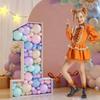 Numbers 0-9 3D Balloon Frame 91.5CM Large Size Balloon Number Box Three-dimensional Digital Balloon Combination