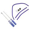 1set Soft Plush Strips For Dyson V6 V7 V8 V10 V11 Vacuum Cleaner Soft Plush Strips With Axles And Rollers And Screwdriver