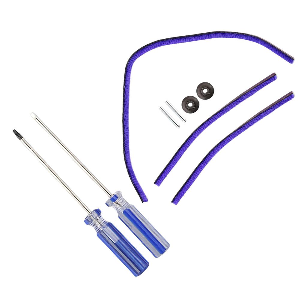 1set Soft Plush Strips For Dyson V6 V7 V8 V10 V11 Vacuum Cleaner Soft Plush Strips With Axles And Rollers And Screwdriver