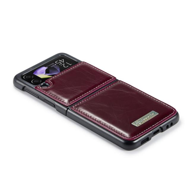 

Тонкий матовый кожаный чехол с защитой от царапин для Samsung Galaxy Z Flip4 Flip3 Flip 4 Zflip4 Flip 3, сумка для телефона с защитой от падения, Funda for Samsung z Flip 4 розы красного