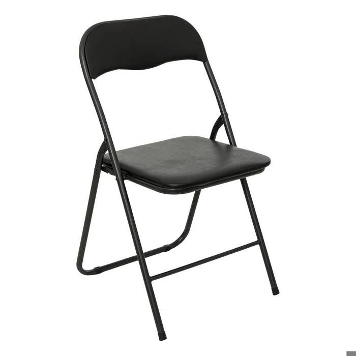 5five - Chaise Pliante Noir