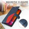 For Xiaomi 17 Pro Leather Phone Case Stand Wallet with Bi-colour Splicing Design