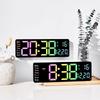 Colorful Multi-Functional Living Room Countdown Wall Clock 5529