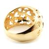Gold Plated Ring 'Choreography' Love