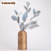 Handmade Brushed Gold Threaded Ceramic Vase Flower Pot Plants Basket Nordic Wedding Decorative Dining Table Home For Decoration