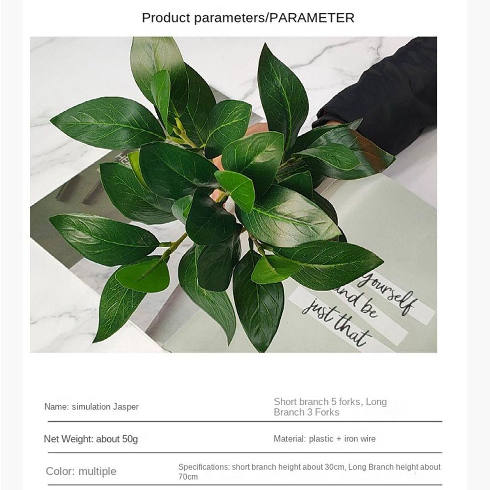 Acorn Peperomia Artificial Plants 30cm Eucalyptus Leaves Green Plants High Quality green Artificial Shrubs Plants Outdoor