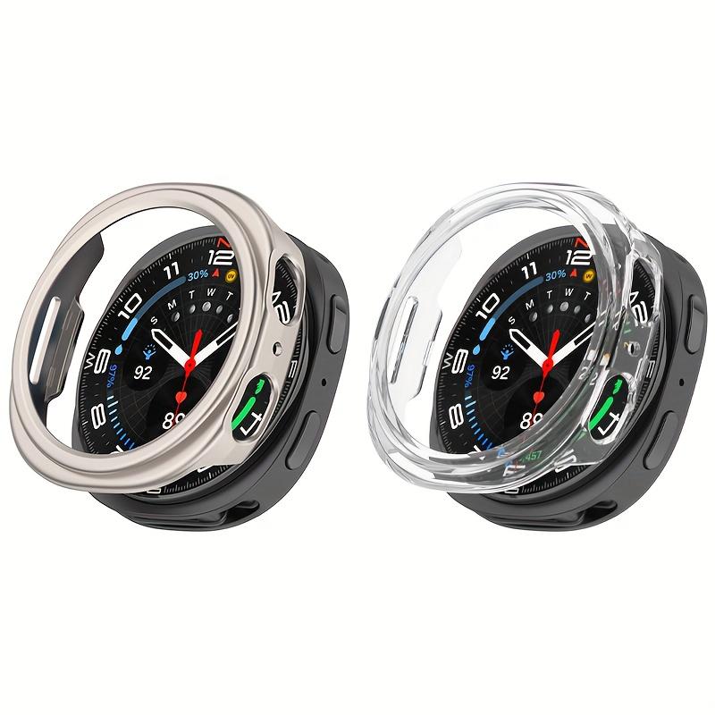 2pcs PC Case For Samsung Galaxy Watch 8 40-44mm Matte Hard Cover Protective Galaxy Watch 8 Classic Hollow Out Shell Accessories