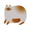 Mousepad with Integrated Wrist Cute Animal Cat Pattern Mouse Memory Foam Wrist Palm Hand and Arm Laptop PC Siamese Cat Rest, Mat, Gel-Filled Mousepad,