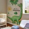 Wall Stickers Suitable for Rental Interior Removable Wallpaper Large Size - Dinosaurs, Plants, Rooms, Children's Rooms, Boys, Girls, Decor, Stickers,