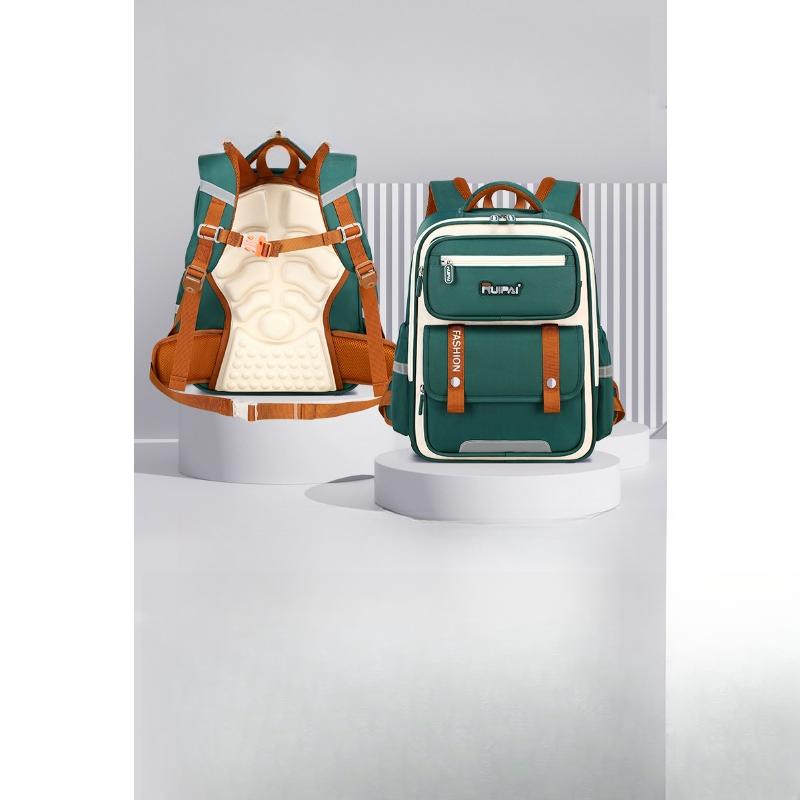Children's Backpack with Multiple Layers of Cloud Backpacks, Boys' Primary School Back Support Backpacks