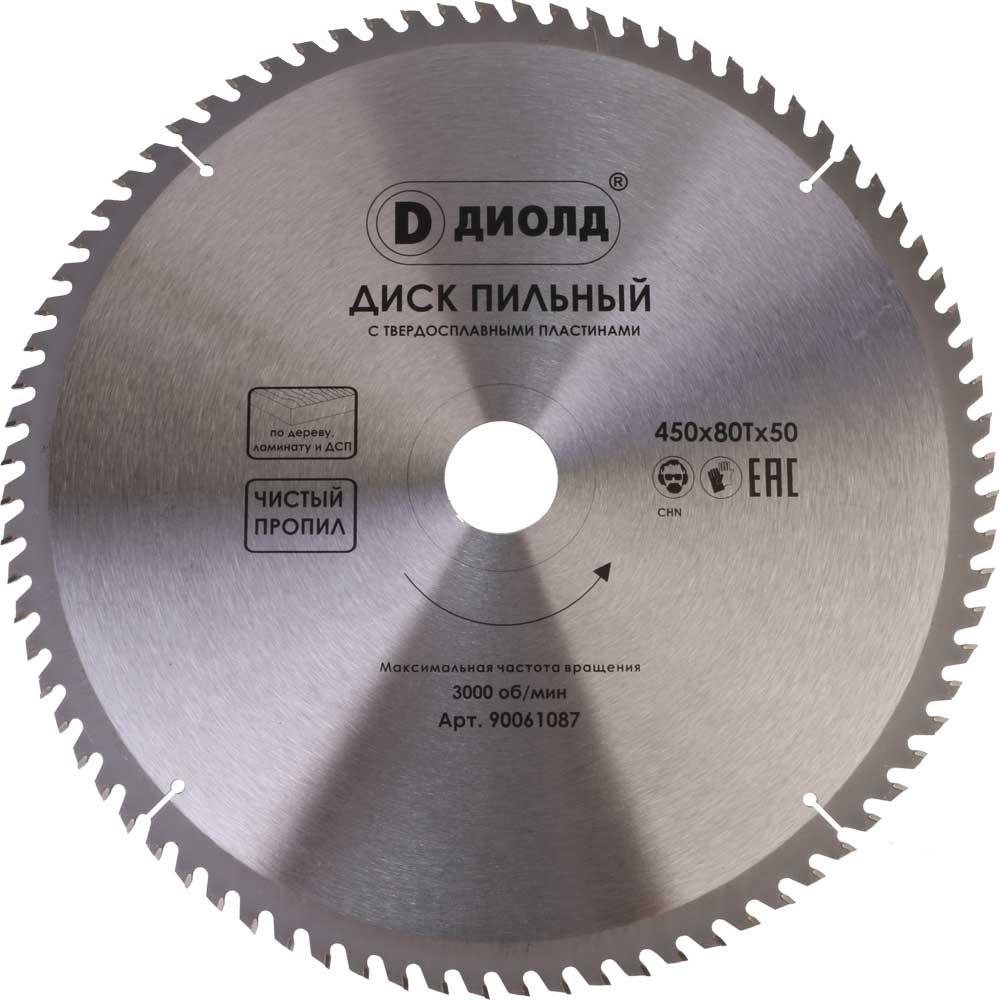 

Пильное полотно Diold 450 X 80t X 50 мм