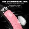 Bling Car Steering Wheel Cover, 15 Inch Anti-Slip Wheel Protector For Women Girls, Soft Leather Elastic Steering Wheel Protector, Car Interior