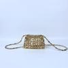 Retro Hand-Woven Sequin Beaded Shoulder Bag - Versatile Acrylic Phone Bag