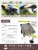 PYKES PEAK Camping Chair Normal Type CH-01 Assembly Type Folding Lightweight Camping Outdoor Chair [NORMALBLACK]