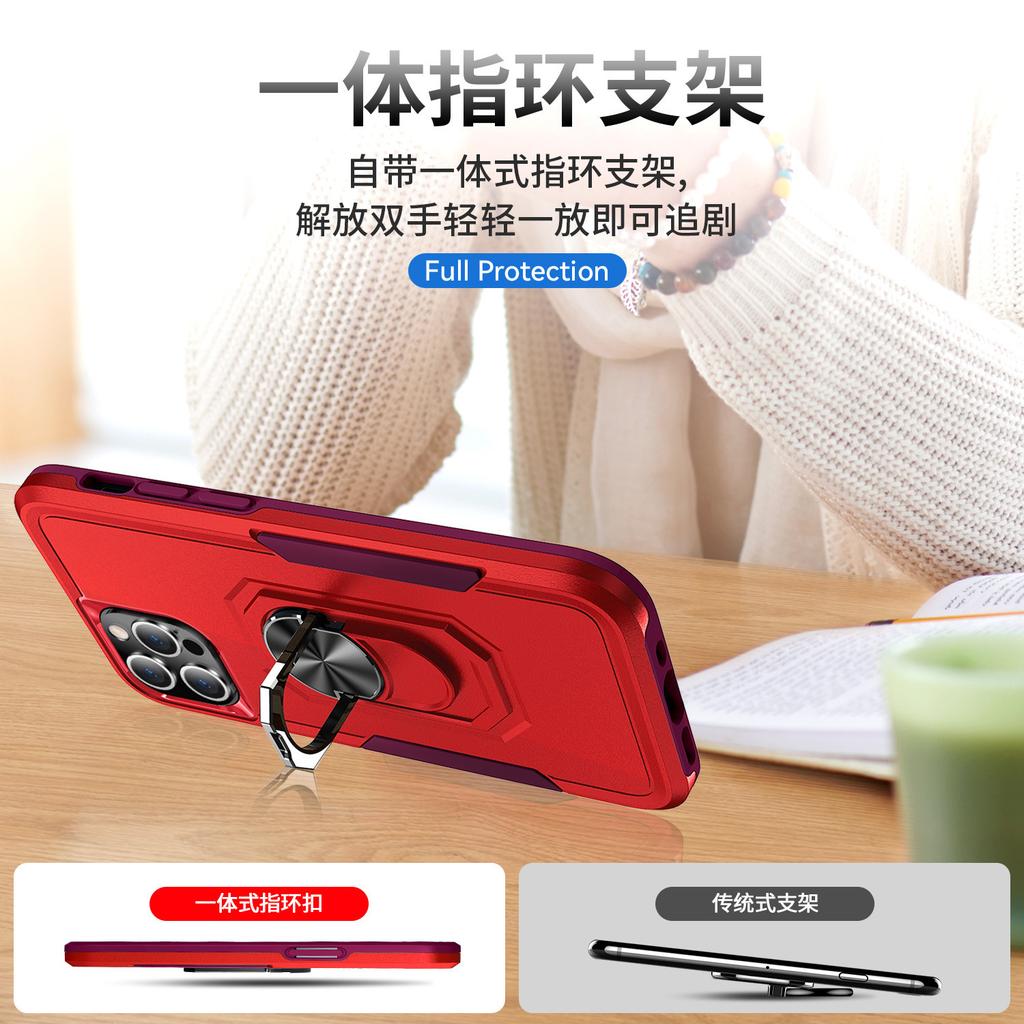 Pioneer ring bracket is suitable for Xiaomi Redmi Note11/11S mobile phone case magnetic suction anti-drop multi-function anti-skid
