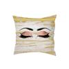 Marble Bright Diamond Eyes Eyelash Pillow Case Sofa Cushion Manicure Decoration Pillow