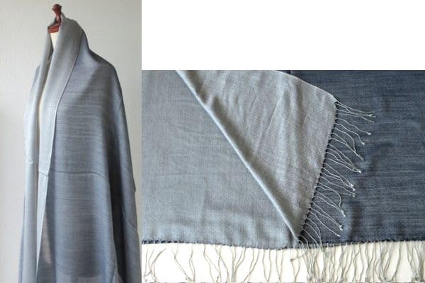 Large for for Women and Thin for Weddings All Over the X Stole, Silk, Wool, Reversible, Size, Fall, Spring/summer, Spring, Men, Shawl, [.a World]
