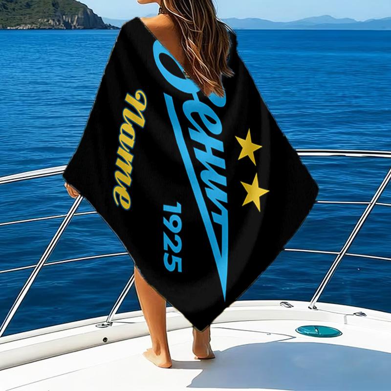 1PC Custom Name Beach Towel Petersburg Legacy Beach Towel, Suitable for Camping, Travel, Beach Accessories, Super Absorbent, Family Gift