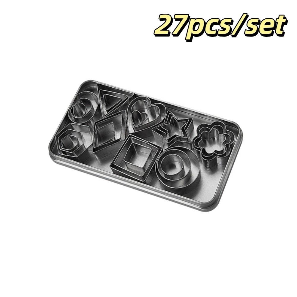 DIY Cookie Mould Mini Biscuit Slicer New Stainless Steel Cookie Cutter Baking Accessories
