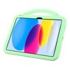 For iPad (2025)/iPad 10.9 (2022) Silicone Case Rotating Kickstand Hand Grip Cute Tablet Cover