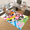 Powerpuff Girls Cartoon Carpets and Rug 3D Printing Carpet Floor Mat Living Room Bedroom Large Area Soft Carpet(JM004)