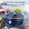 Smart Sensor Produce Cleaner Fruit Vegetable Washing Machine Large Capacity Washer with Busy Family Rotatable And Purifier One-Touch Operation