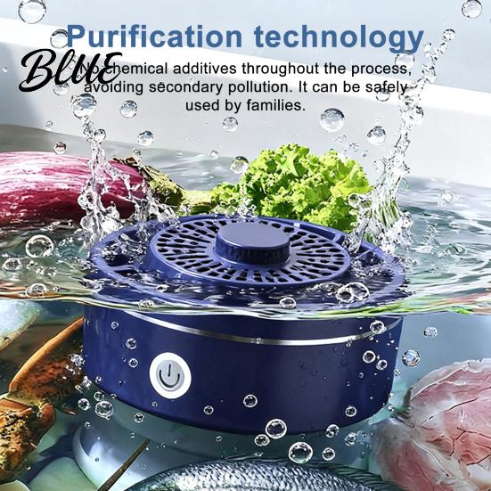 Smart Sensor Produce Cleaner Fruit Vegetable Washing Machine Large Capacity Washer with Busy Family Rotatable And Purifier One-Touch Operation