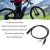 Electric Bike Motor Extension Cable M6 Female 9 Pin Waterproof Extension Cable for Front Rear Hub Motor Conversion Kit 66cm