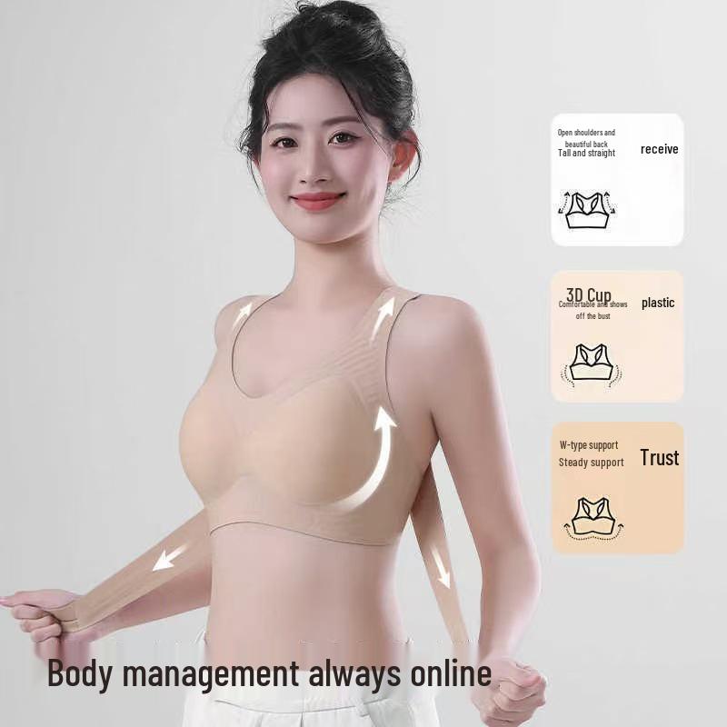 TEMU Xiyin Verstellbarer Push-Up Sport-BH und Haltungs Korrigierende Unterwäsche für Damen.