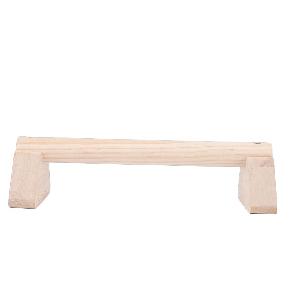 Barras de Flexión de Madera con Base Antideslizante Soporte para Práctica de Pino Manual para Fitness en Casa Entrenamiento 30 cm / 11,8 pulg.
