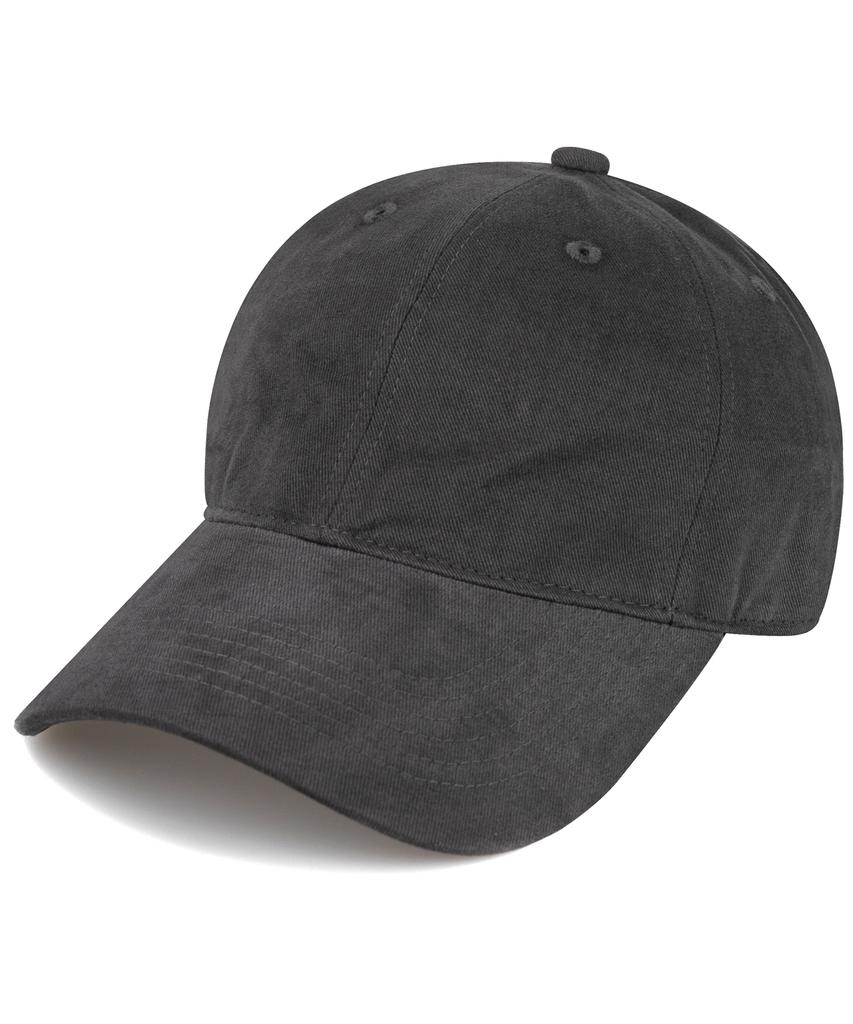 Chaebteo Signature Peach Ball Cap-Charcoal