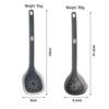 Baogang Silicone Kitchen Set: Semi-transparent Chinese Style Non-stick Spatula and Spoon, Food Grade, Ideal for Home Cooking.