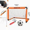 Football Gate Foldable Soccer Goal Park Playground Yard Compact Practice Portable Children's Outdoor Sports Training Set