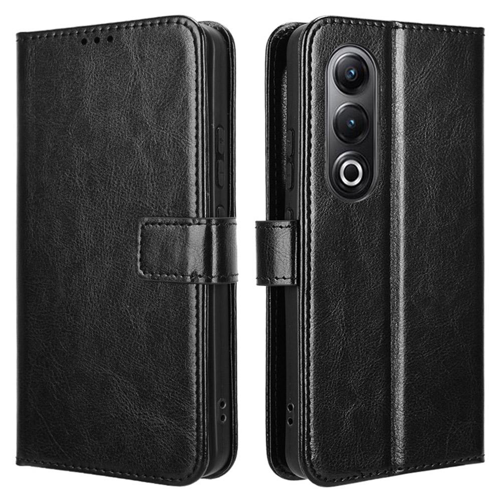 For itel S25 4G Case Crazy Horse Texture PU Leather Phone Wallet Cover