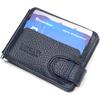 Reliable Men's Money Clip Made of Genuine Leather Flotar CANPELLINI 21941 Blue
