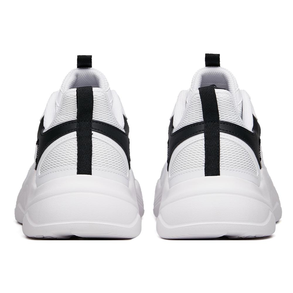 Anta Life Collection Leather Upper Textile, Synthetic Leather Slip Resistant Abrasion Resistant Low Top Chunky Sneakers 111938822R-16