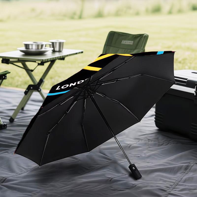 1PC West Football Printed Umbrella Folding umbrella, automatic umbrella 8-Frame for Travel, camping Fan gifts Christmas Gifts