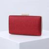 Moteriška kvadratinė rankinė prabangi dizainerio rankinė šampano spalvos piniginės vakarinė delninė retro blizganti peties crossbody rankinė vestuvių vakarėliui