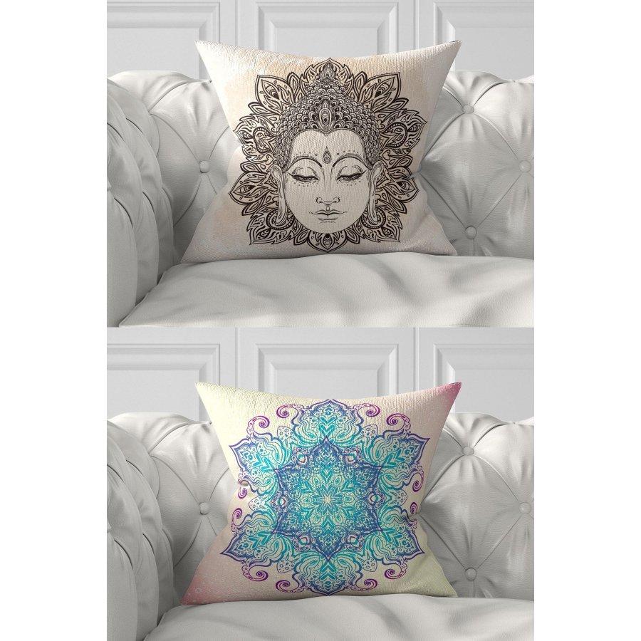 7 Pieces Custom Design Digital Printed Cushion Cover Set
