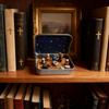 Nativity Set Mini Figurines Tin Box Nativity Set Indoor Christmas Decorations for Christian Mantel Fireplace Living Room Office