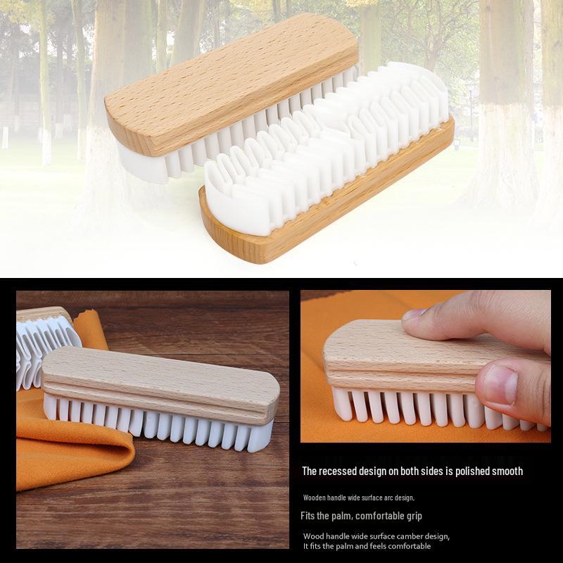 Yingte Velvet Suede and Nubuck Shoe Brush for Cleaning Snow Boots