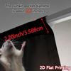 2pcs, 2D FLAT PRINTING Curtains (Without Rod) MoneyMouse Popular Fashionable Curtains Yarn Curtains Decorations For Home Ldeal