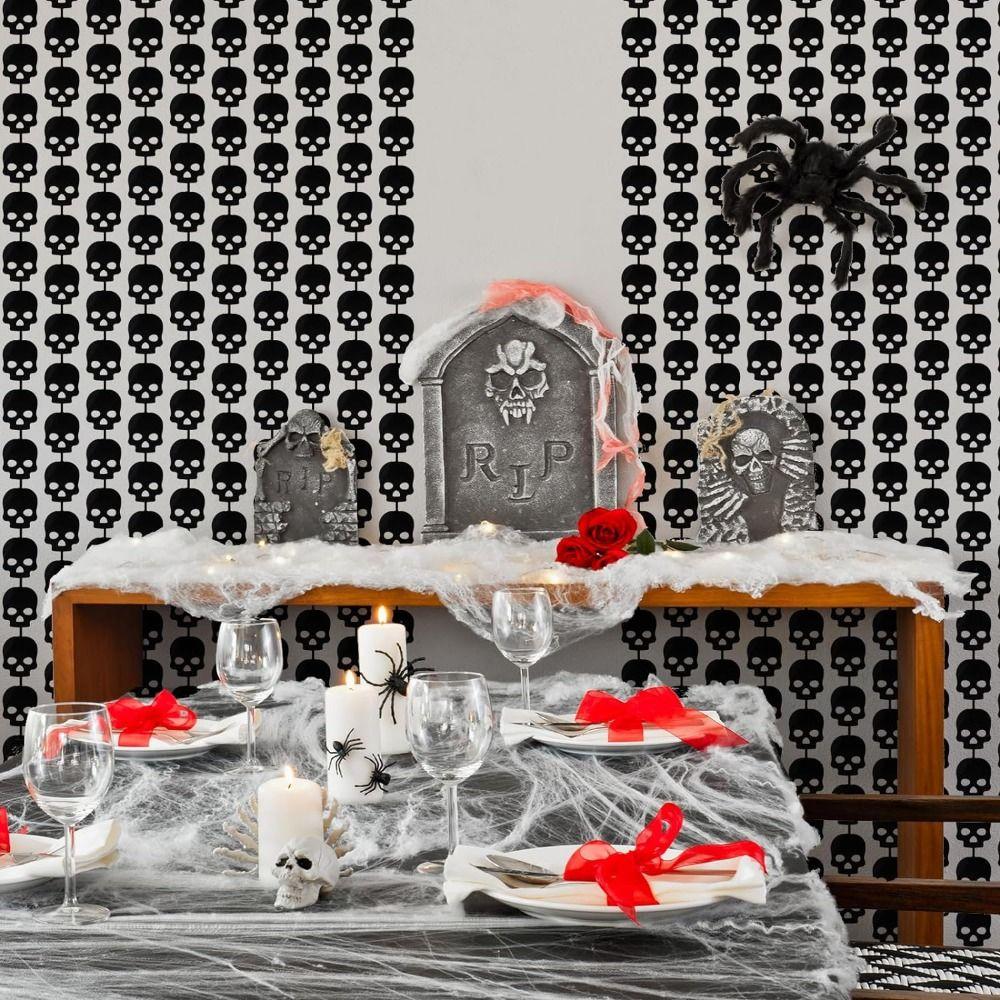 Hanging Halloween Party Backdrop Easy To Install Photo Booth Props Streamers Curtains  Thanksgiving