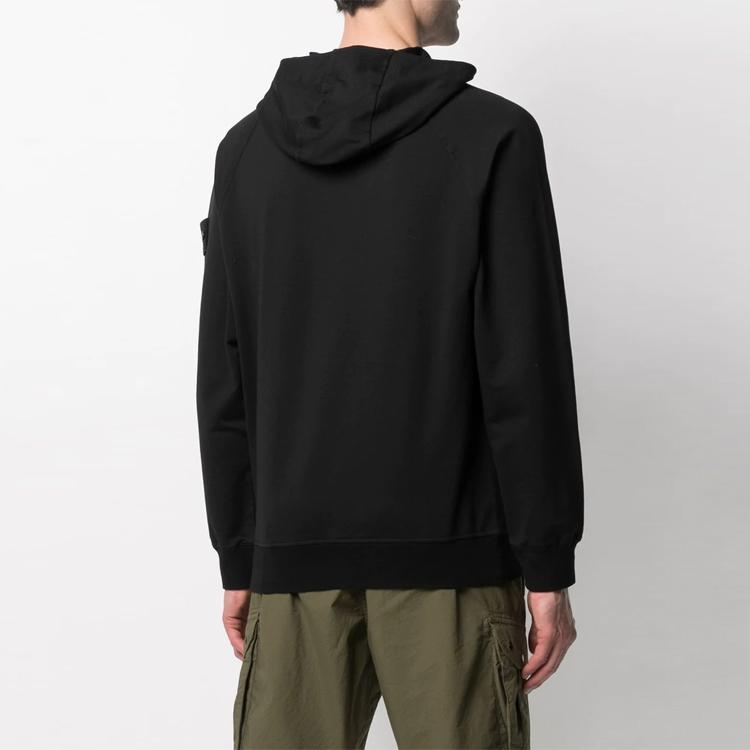 STONE ISLAND Ghost Pieces Black Label Neformální mikina s raglánovým rukávem Pánské mikiny 7415653F3-V0029