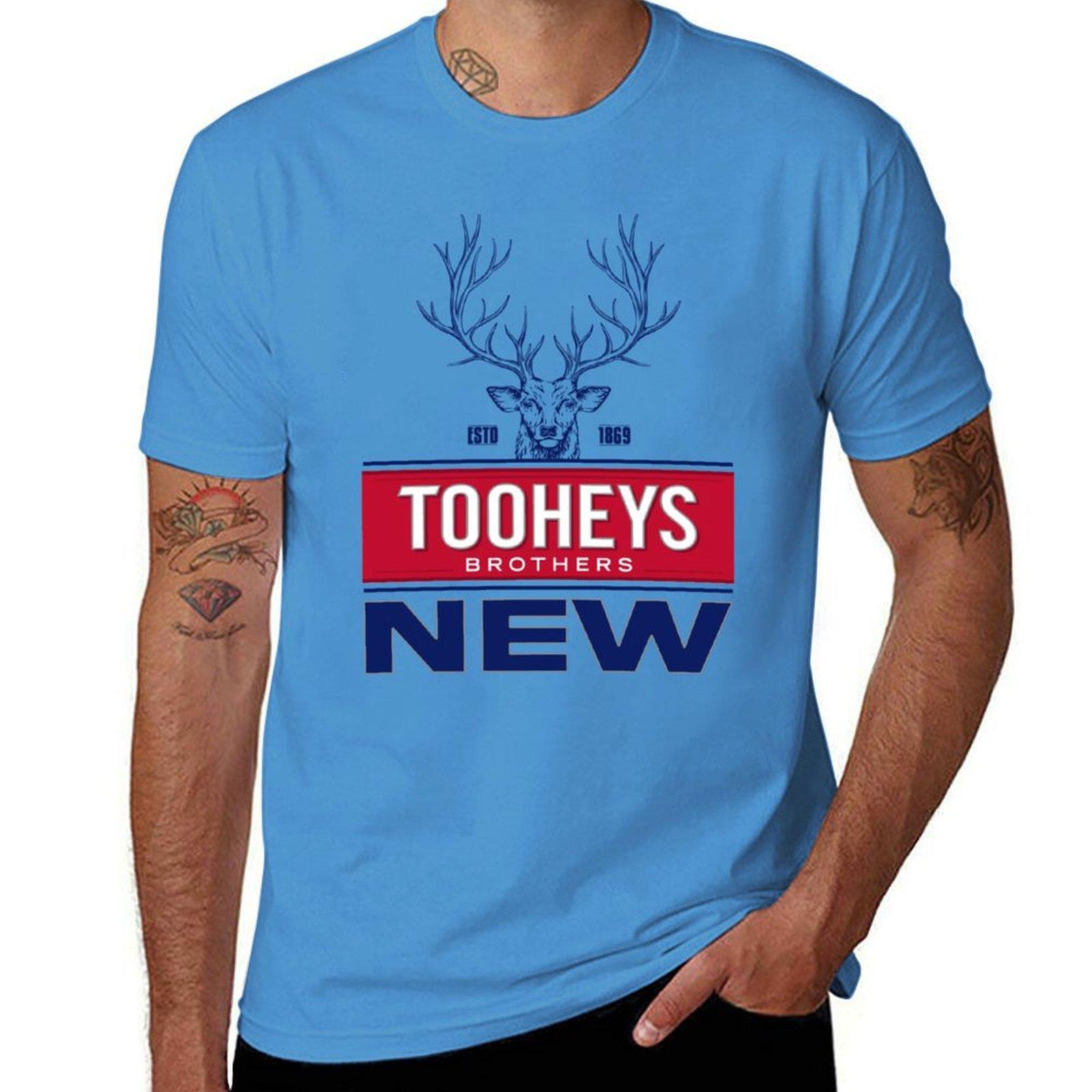 Tooheys Brothers Tshirt sports fans heavyweights graphics tops mens t shirts casual stylish S