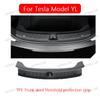 For Tesla ModelYL Launch2026 Trunk Sill Plate Protector TPE Rubber Protector Threshold Bumper Pad Prevent Scratching Accessories