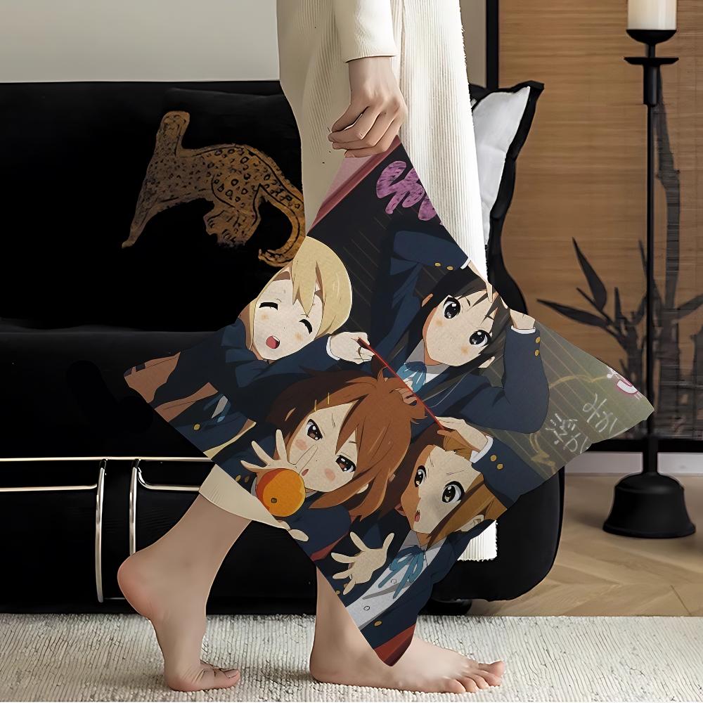 K-On Anime Pillow Cover For Bedroom Room And Living Room Sofa Decorative Cushion Cover