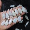 Grey Moonstone Pendant Sterling Silver Pendant Mix Shape Moonstone Gemstone Pendant Necklace Crystal Pendant Bezel Pendant Moonstone Jewelry