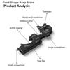 1Pc Stainless Steel Keychain Outdoor Camping Survival Gear Tool Hook Plier Nail File Bottle Driver Screwdriver Bottle Opener